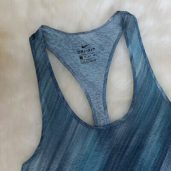 Nike Breathe Dri-fit T-Back Printed Tank Top - Picture 3 of 8